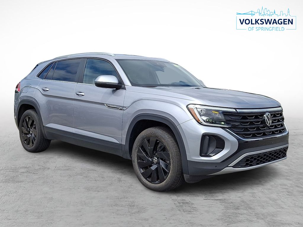 Silver Mist Metallic 2024 Volkswagen Atlas Cross Sport SUV / Crossover Front-Wheel Drive 8-Speed Automatic