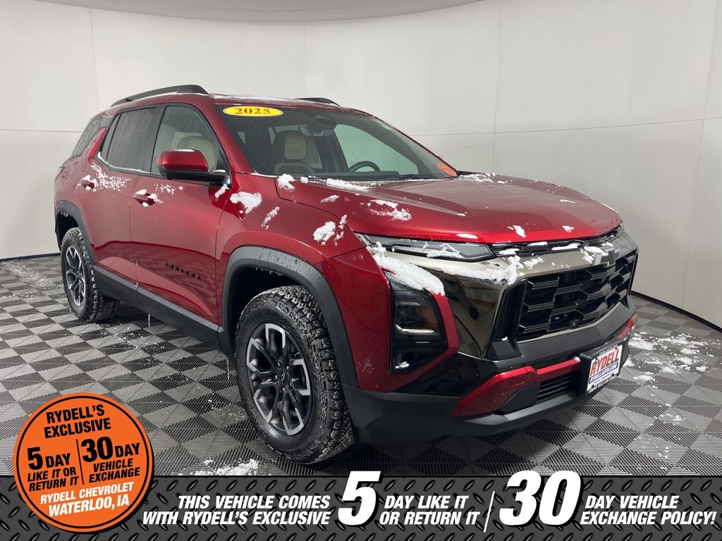 Radiant Red Tintcoat 2025 Chevrolet Equinox ACTIV AWD SUV / Crossover Four-Wheel Drive 8-Speed Automatic