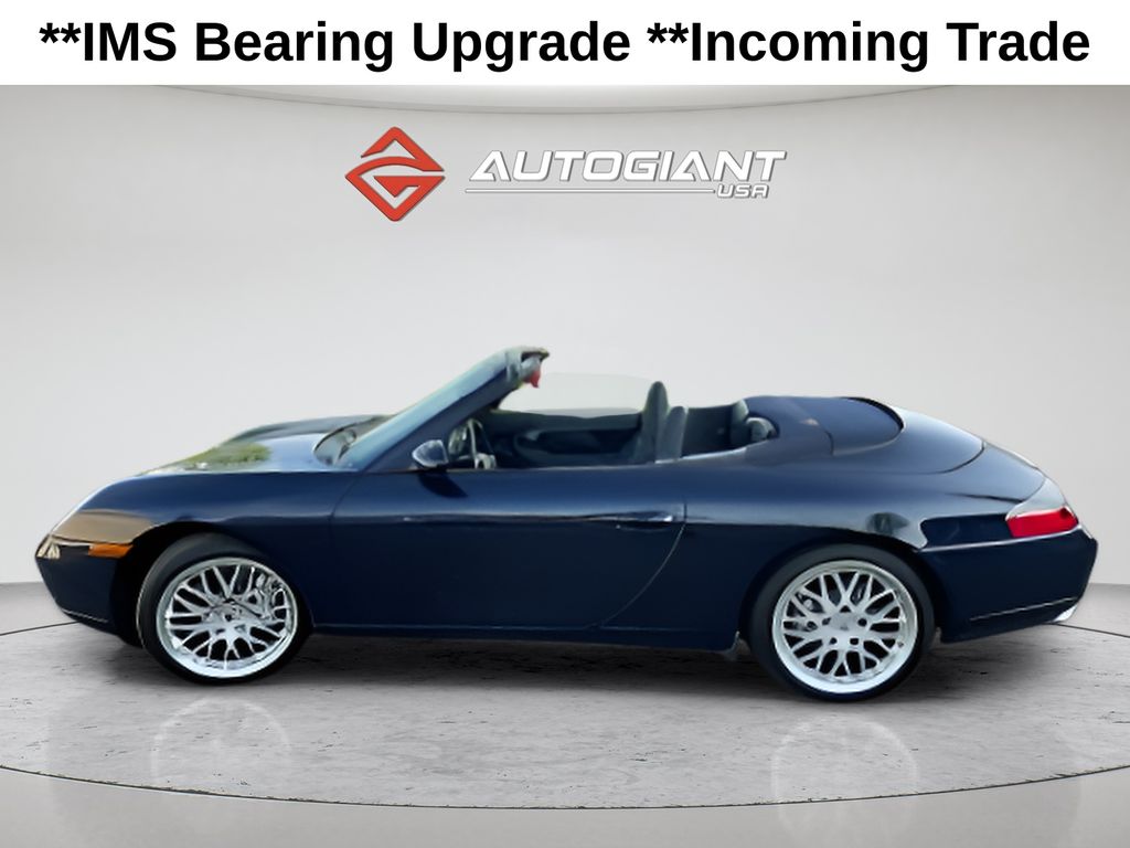 Blue 1999 Porsche 911 Carrera Cabriolet RWD Convertible Rear-Wheel Drive 6-Speed Manual