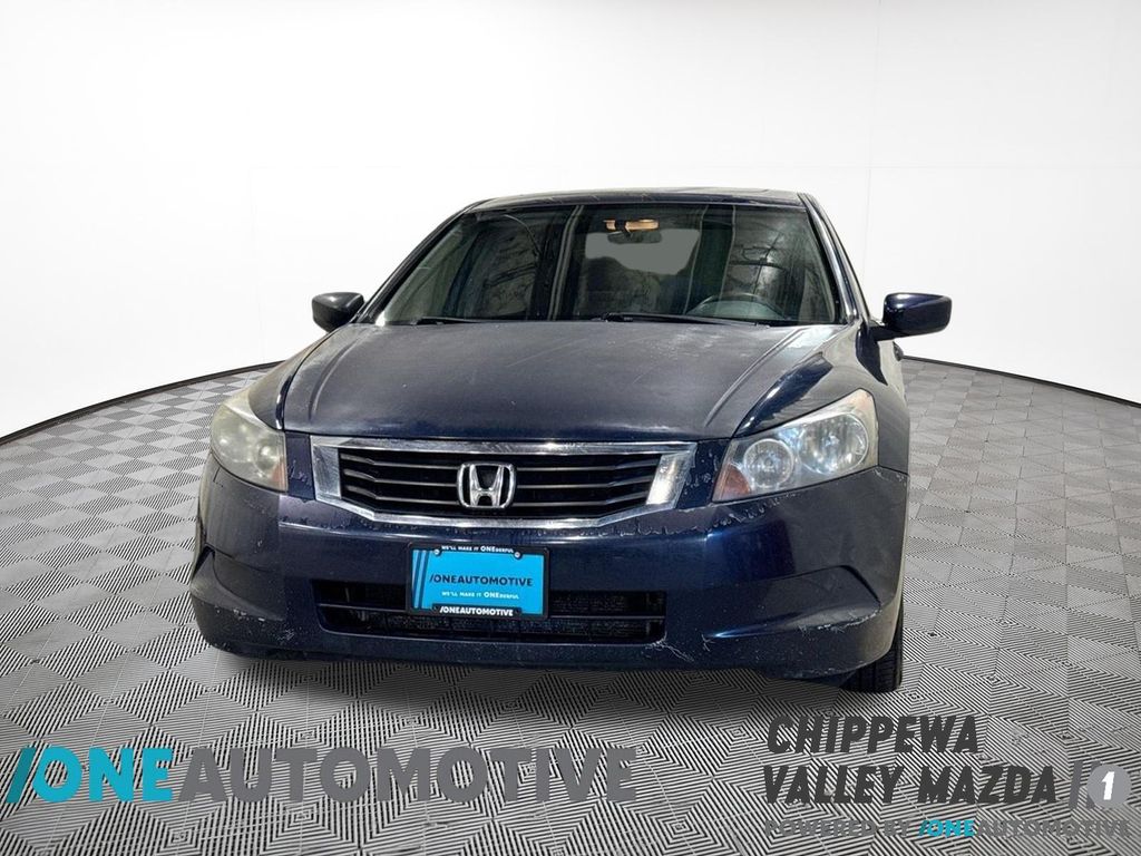 Blue 2009 Honda Accord EX Sedan Front-Wheel Drive 5-Speed Automatic Overdrive