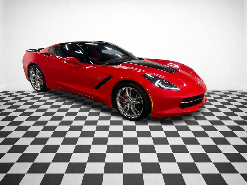 Torch Red 2019 Chevrolet Corvette Stingray 2LT Coupe RWD Coupe Rear-Wheel Drive 8-Speed Automatic
