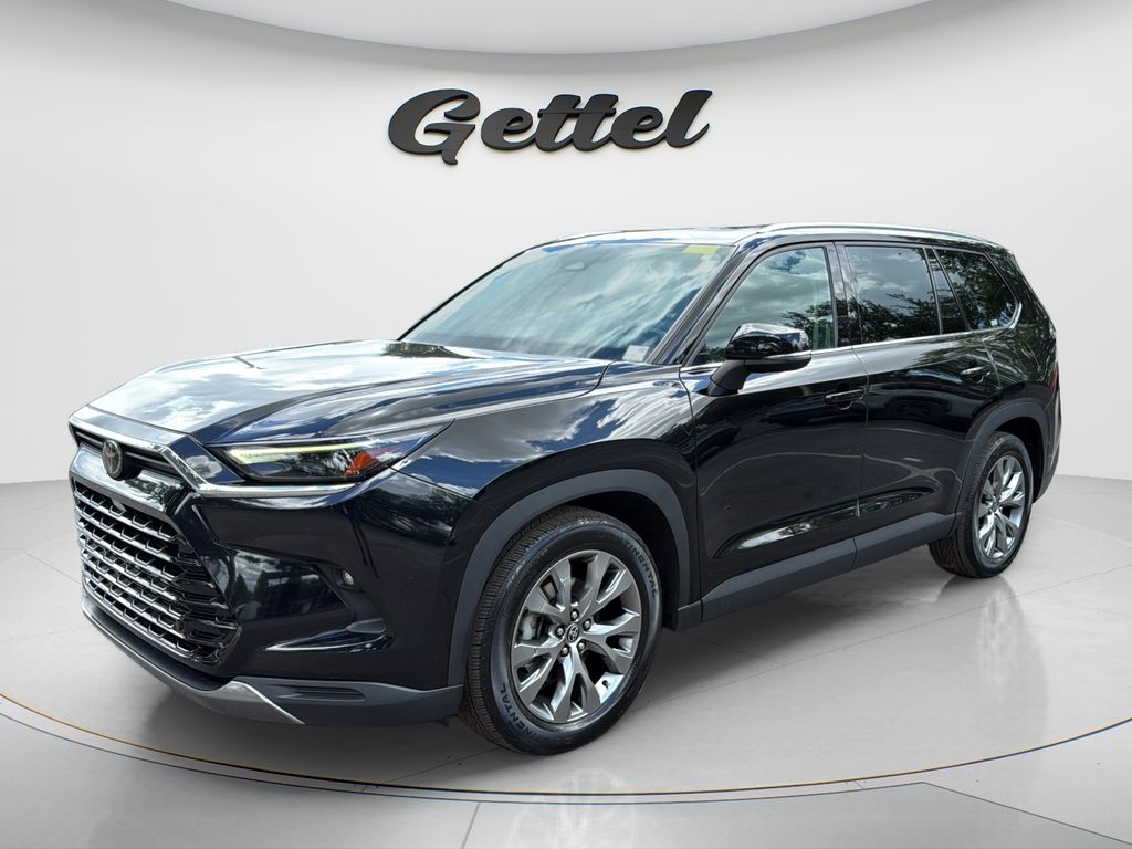 Midnight Black Metallic 2024 Toyota Grand Highlander SUV / Crossover Front-Wheel Drive 8-Speed Automatic