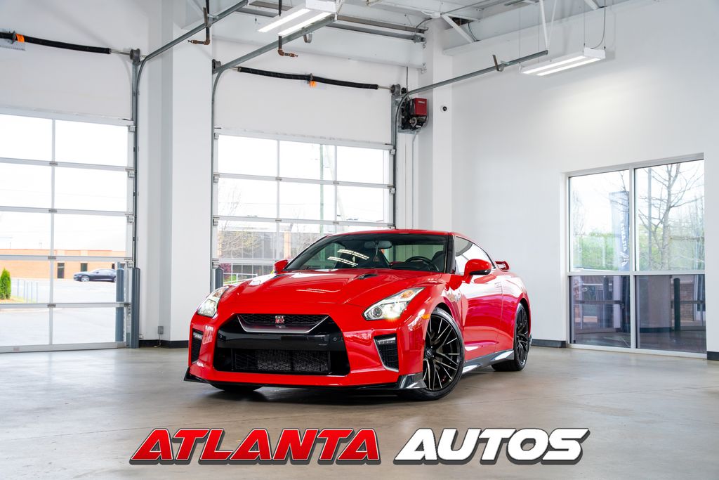 Solid Red 2023 Nissan GT-R Premium AWD Coupe All-Wheel Drive 6-Speed Automatic