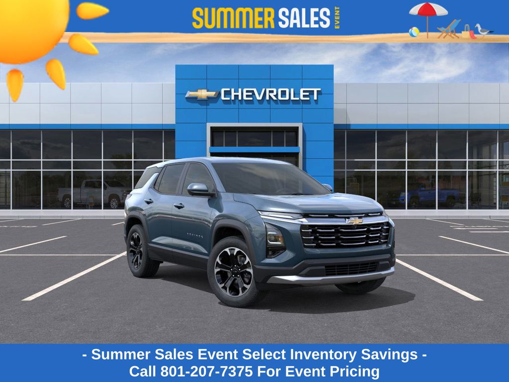 Lakeshore Blue Metallic 2026 Chevrolet Equinox LT AWD SUV / Crossover Four-Wheel Drive 8-Speed Automatic