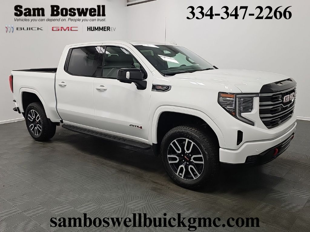 Summit White 2026 GMC Sierra 1500 Pickup Truck Four-Wheel Drive Automatic
