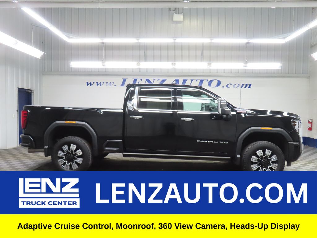 Onyx Black 2024 GMC Sierra 2500HD Pickup Truck Four-Wheel Drive Automatic