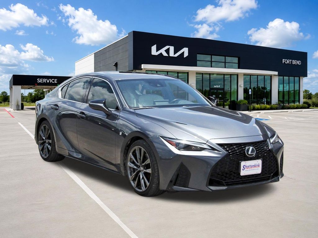 2022 Lexus IS 350 F SPORT Gray at DeMontrond Automotive Group