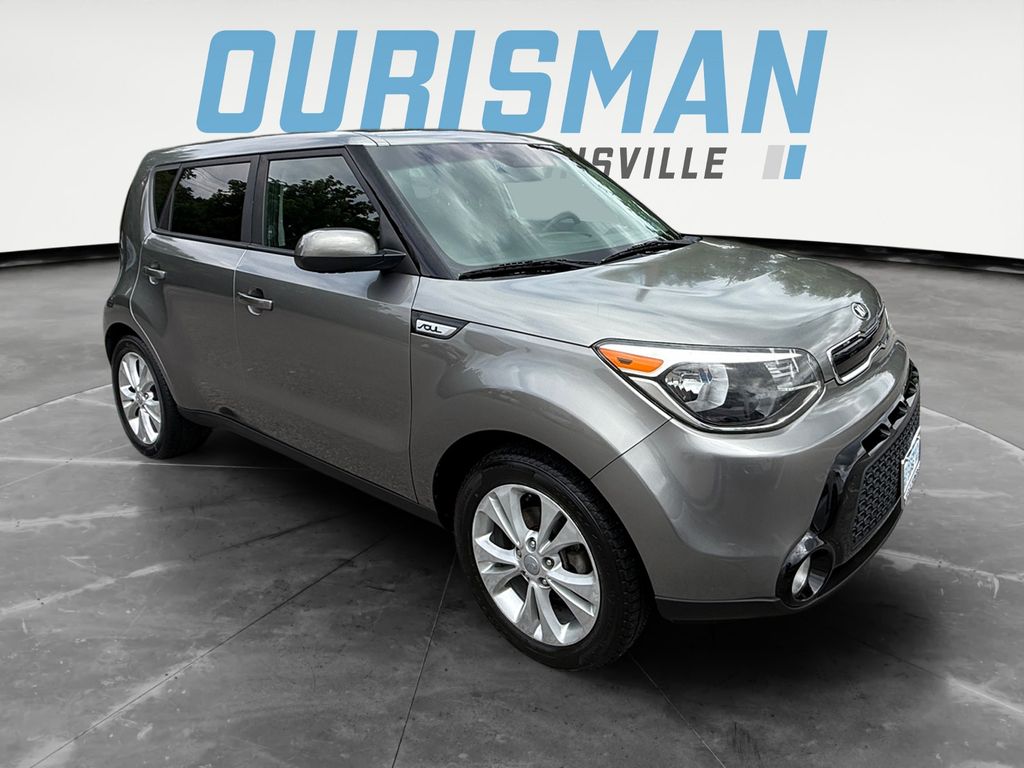 Titanium Gray 2016 Kia Soul Wagon Front-Wheel Drive 6-Speed Automatic