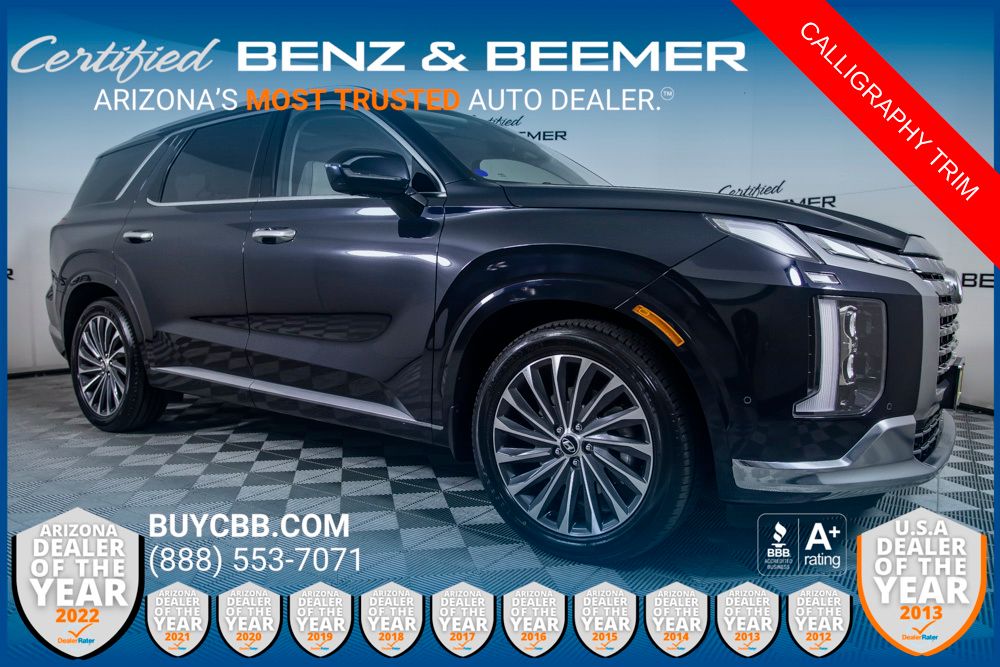 Moonlight Cloud 2023 Hyundai Palisade Calligraphy FWD SUV / Crossover Front-Wheel Drive 8-Speed Automatic