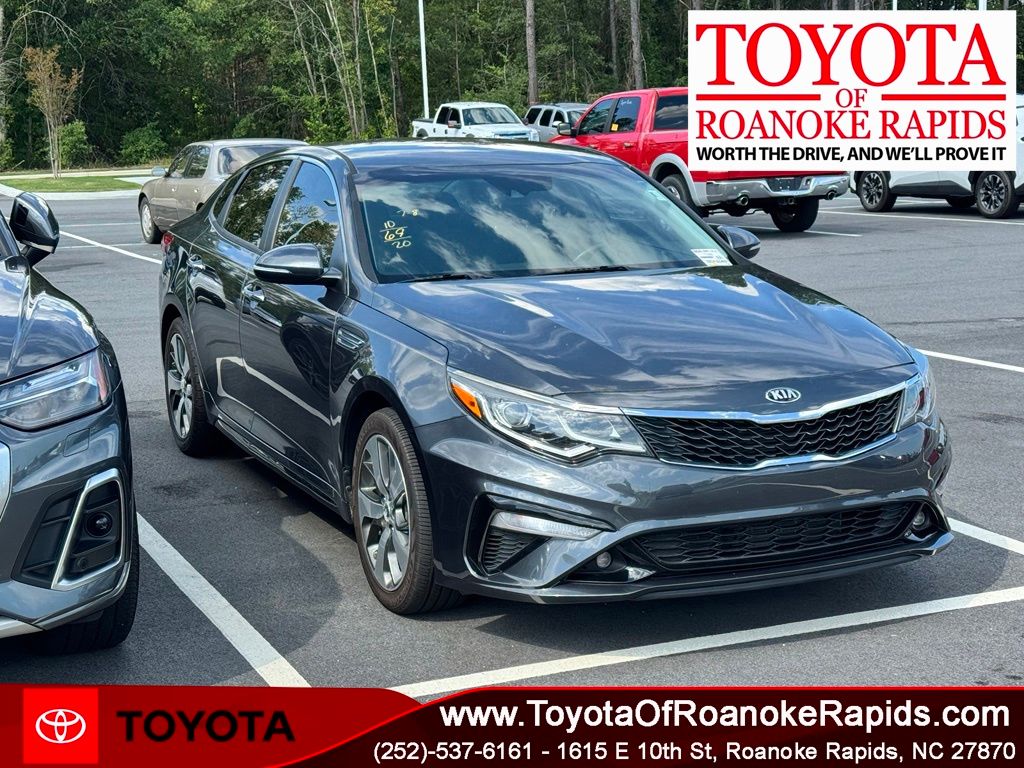 Gravity Gray 2020 Kia Optima Sedan Front-Wheel Drive 6-Speed Automatic