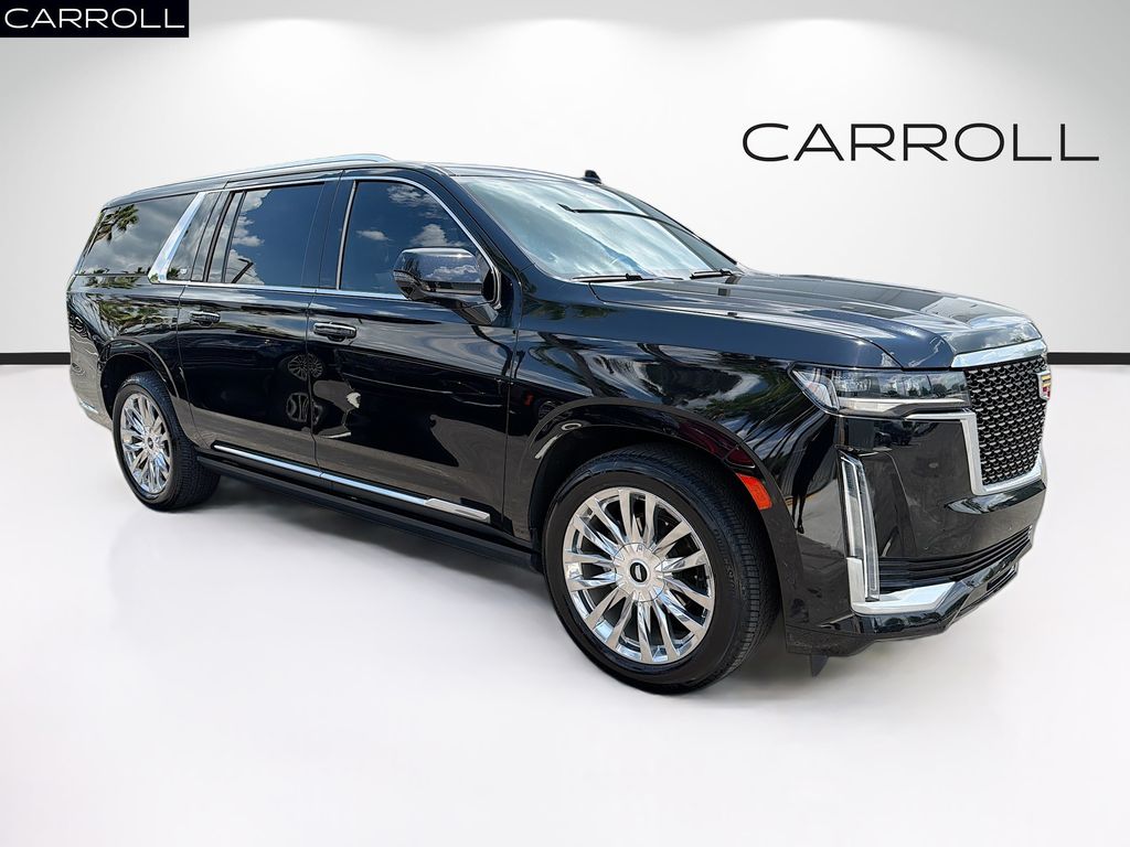 Black Raven 2021 Cadillac Escalade ESV Premium Luxury AWD SUV / Crossover Four-Wheel Drive