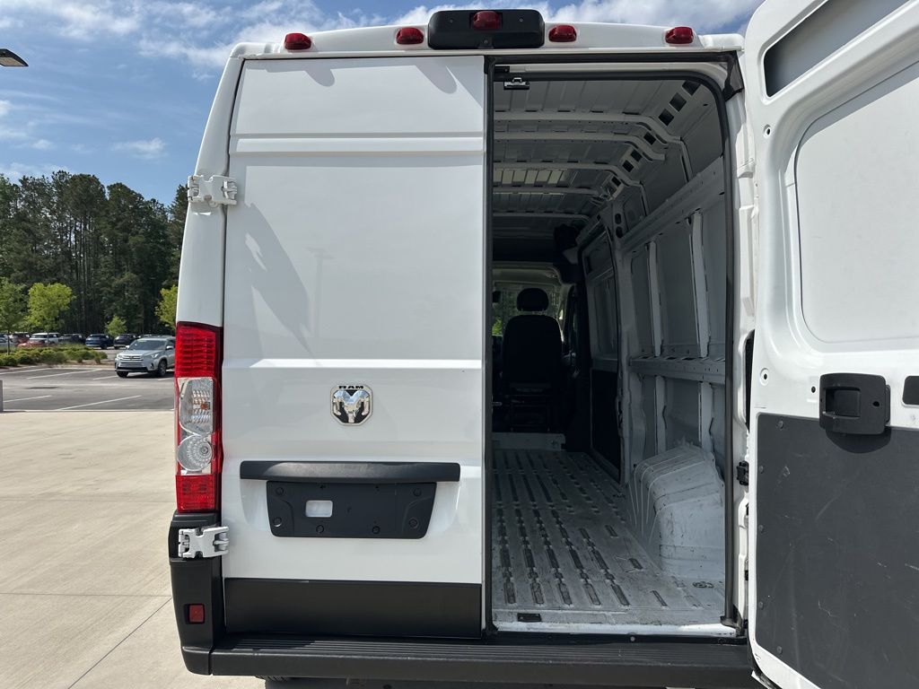 2023 Bright White Clearcoat Ram ProMaster Cargo Van High Roof FWD Van