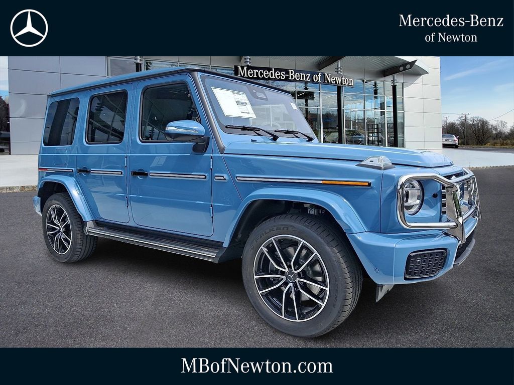 Blue 2026 Mercedes-Benz G-Class SUV / Crossover All-Wheel Drive 9-Speed Automatic