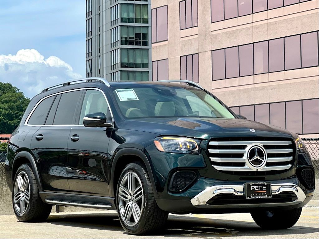 Emerald Green Metallic 2024 Mercedes-Benz GLS SUV / Crossover All-Wheel Drive 9-Speed Automatic