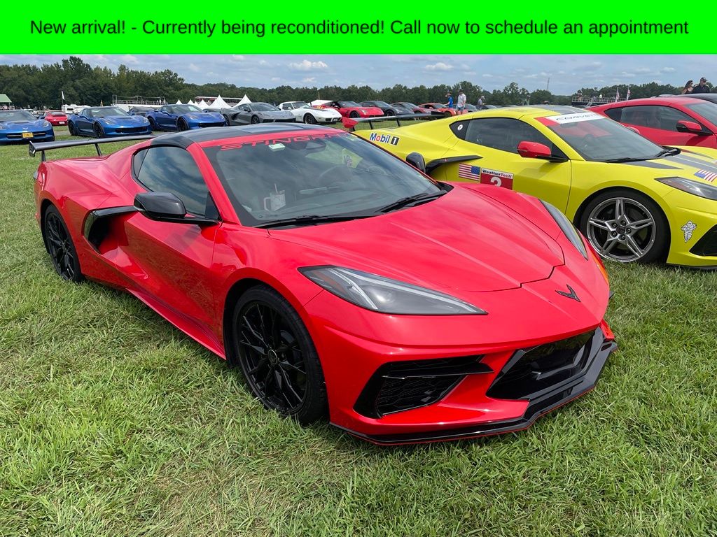 Torch Red 2024 Chevrolet Corvette Coupe Rear-Wheel Drive 8-Speed Dual Clutch