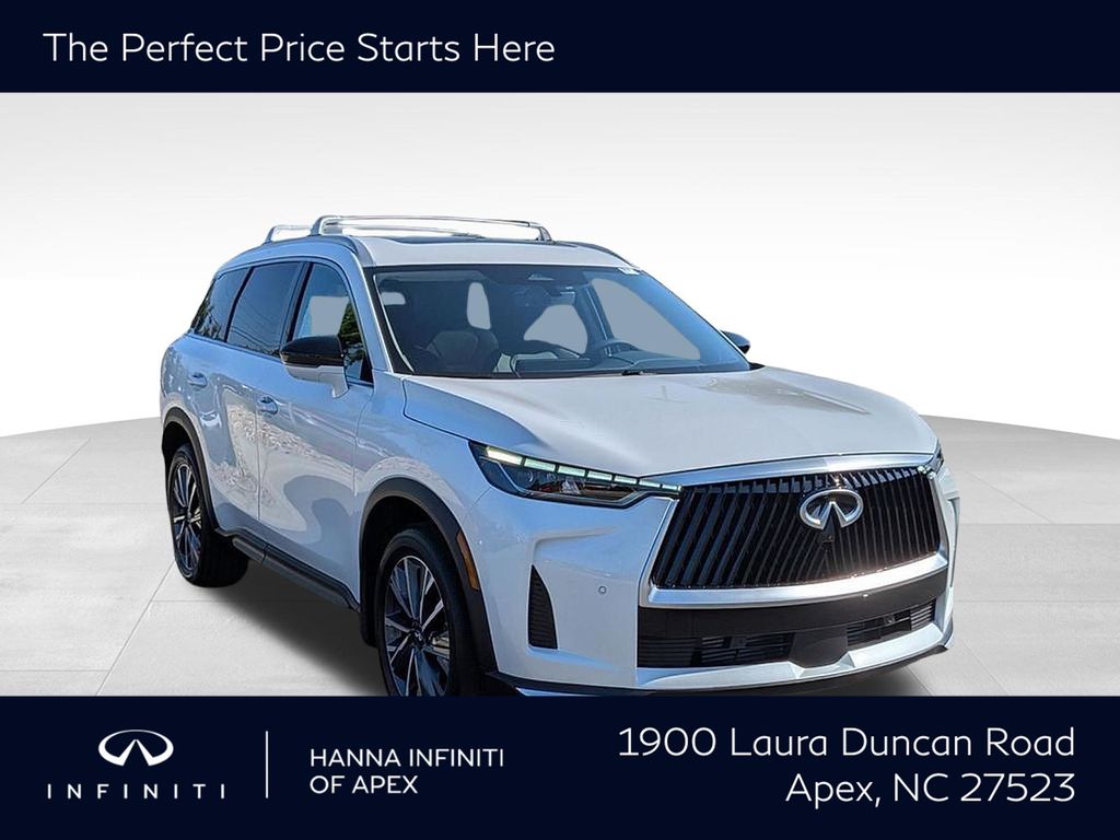 Radiant White 2027 INFINITI QX60 SUV / Crossover All-Wheel Drive 9-Speed Automatic