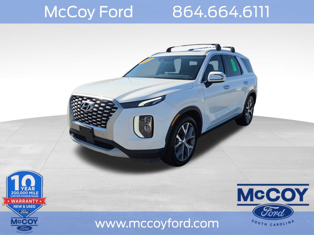 Hyper White 2022 Hyundai Palisade SEL FWD SUV / Crossover Front-Wheel Drive 8-Speed Automatic