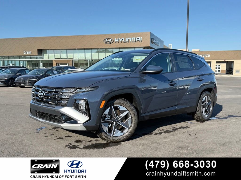 Blue 2026 Hyundai Tucson SUV / Crossover Front-Wheel Drive 8-Speed Automatic