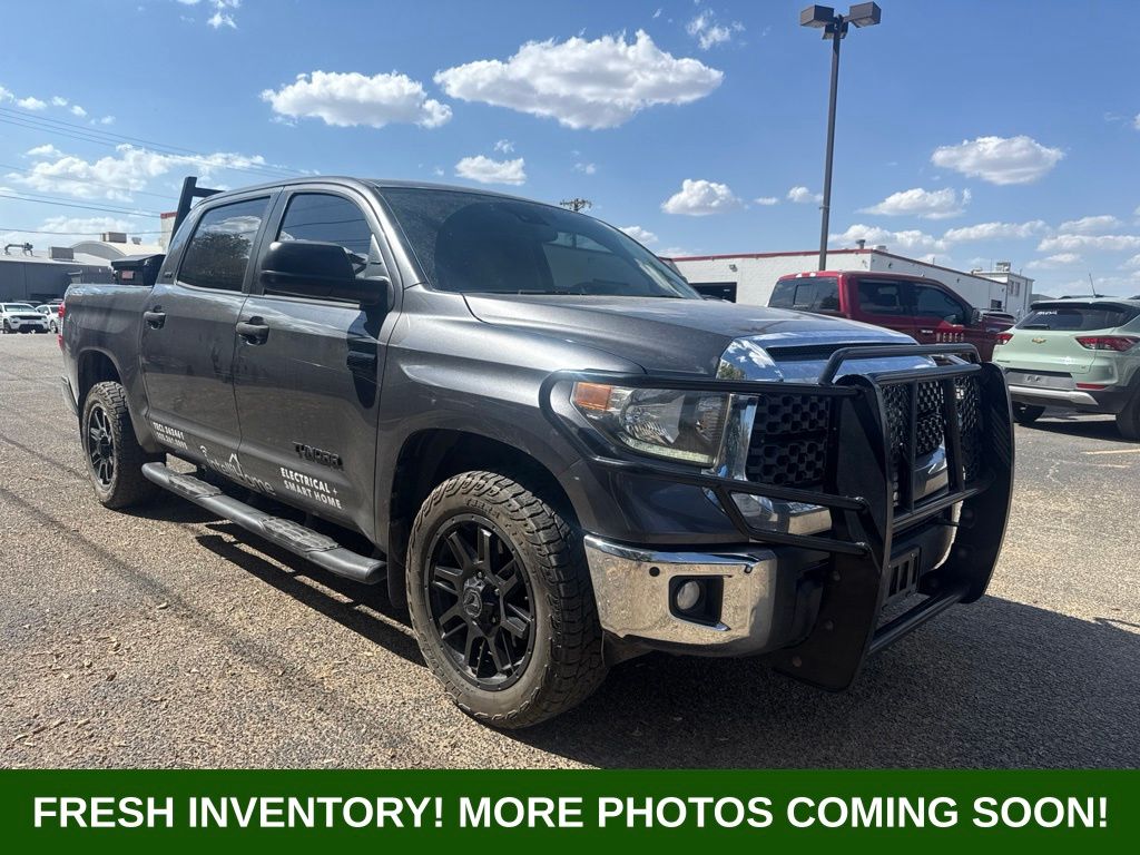 Midnight Black Metallic 2021 Toyota Tundra Pickup Truck 4X2 6-Speed Automatic Overdrive