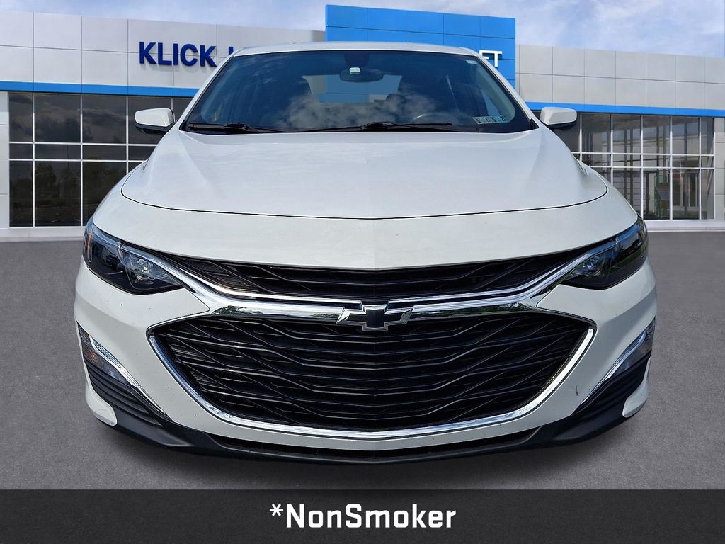 2021 Chevrolet Malibu RS White at Klick Lewis Buick Chevrolet
