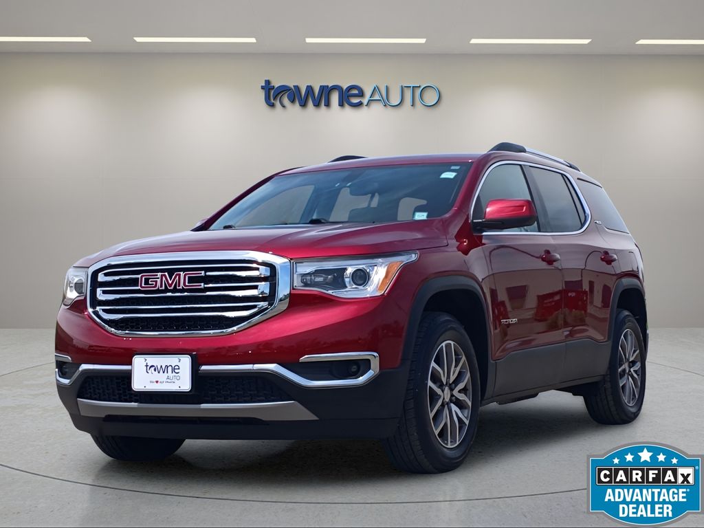 Red Quartz Tintcoat 2019 GMC Acadia SLE-2 AWD SUV / Crossover Four-Wheel Drive 6-Speed Automatic