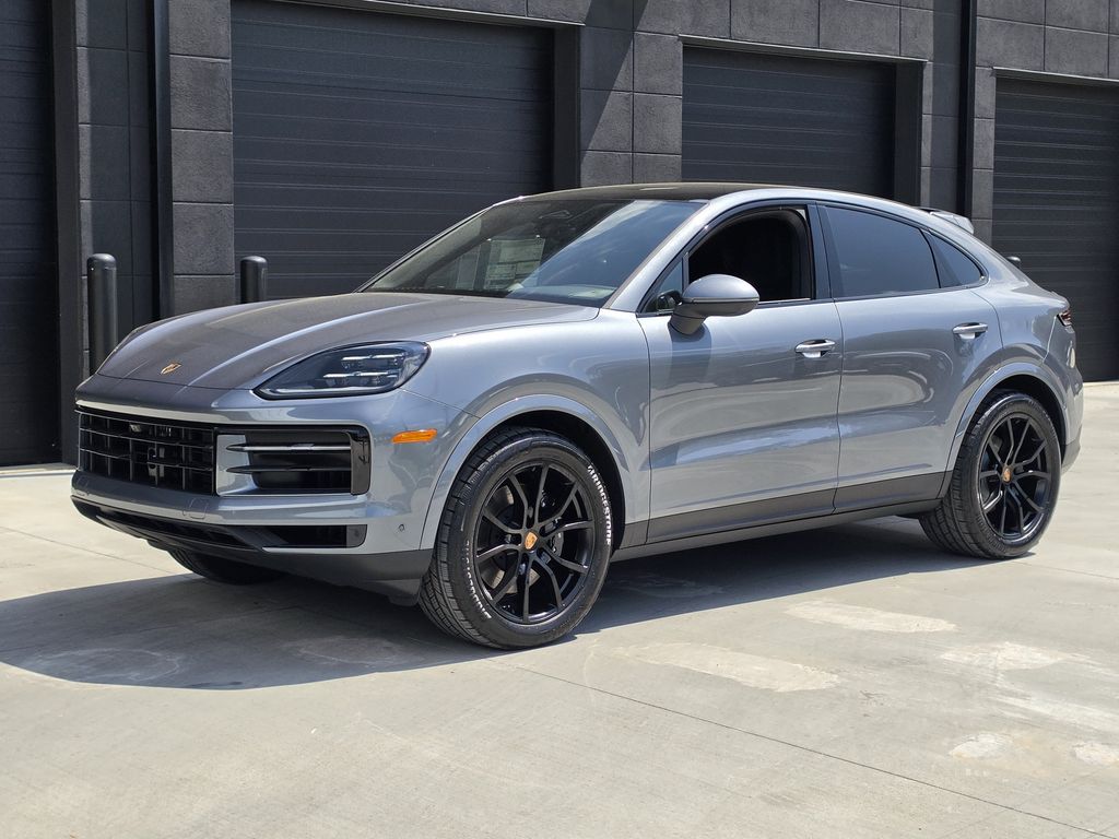 Gray 2026 Porsche Cayenne Coupe Coupe All-Wheel Drive 8-Speed Automatic