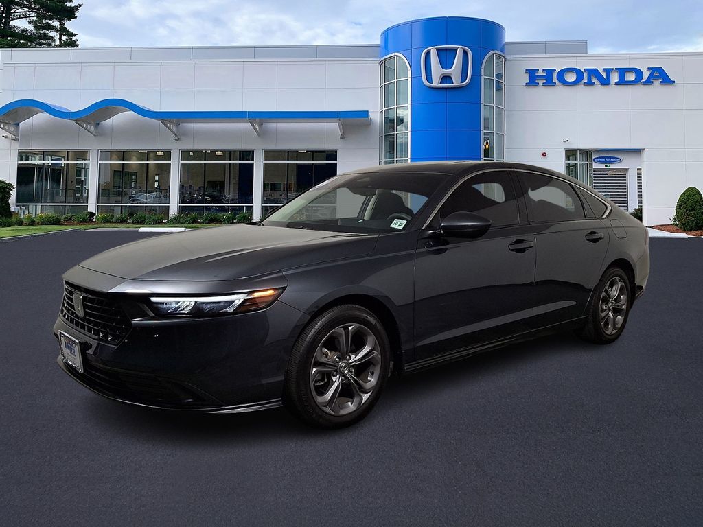 Gray 2024 Honda Accord Sedan Front-Wheel Drive Continuously Variable Transmission