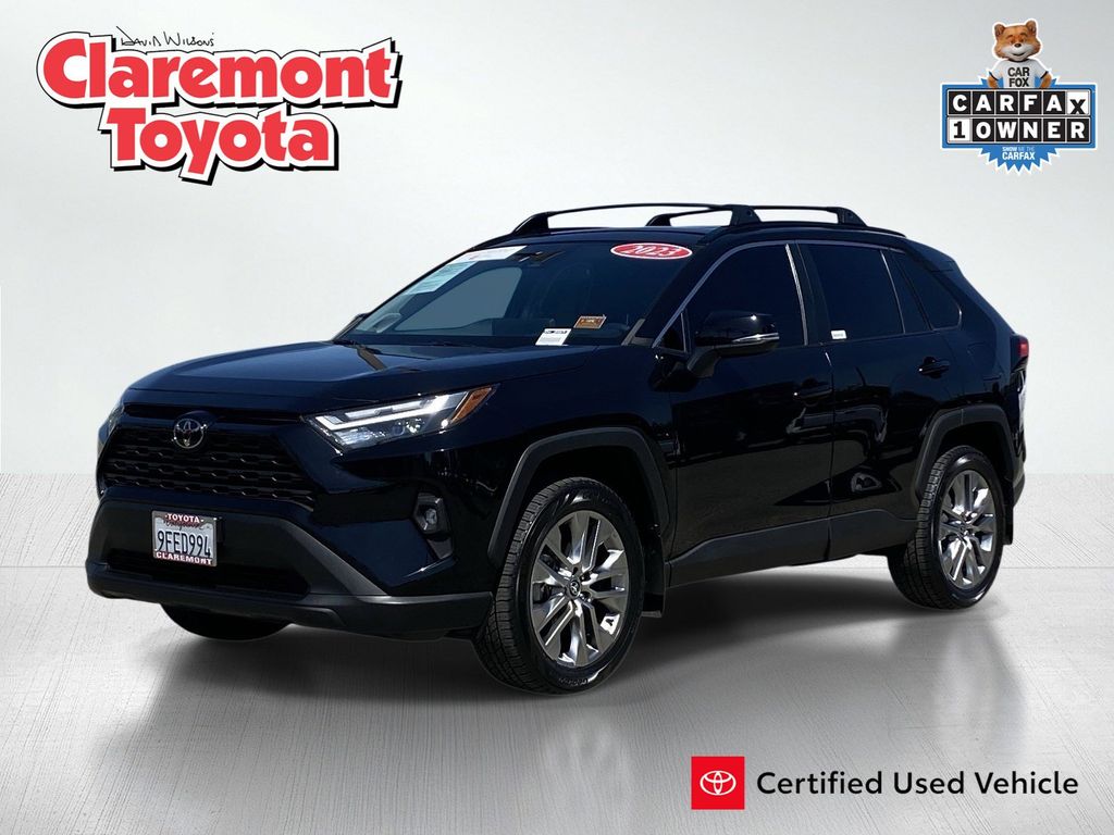 Midnight Black Metallic 2023 Toyota RAV4 XLE Premium FWD SUV / Crossover Front-Wheel Drive 8-Speed Automatic