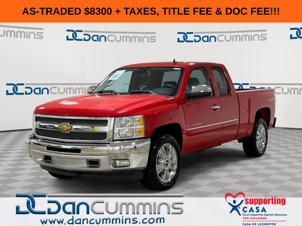 Victory Red 2013 Chevrolet Silverado 1500 Pickup Truck Four-Wheel Drive 6-Speed Automatic Overdrive