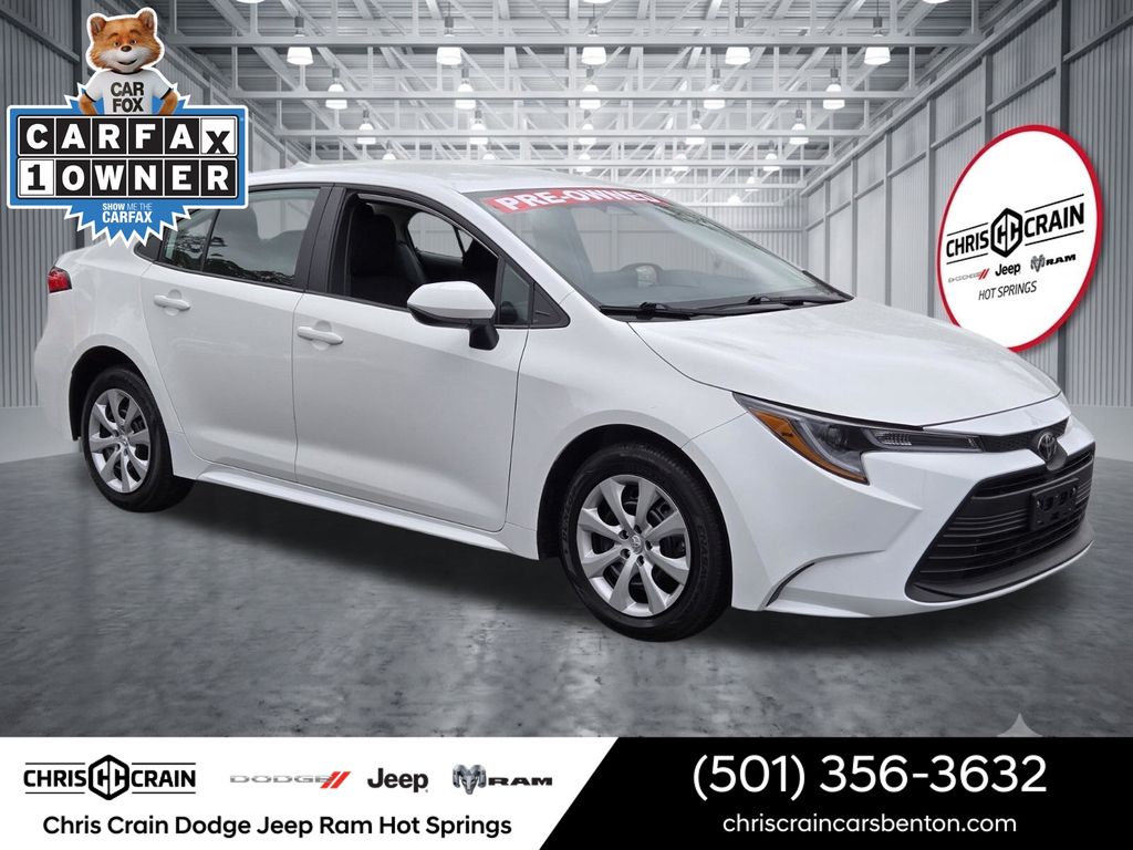 Ice Cap 2025 Toyota Corolla Sedan Front-Wheel Drive Continuously Variable Transmission