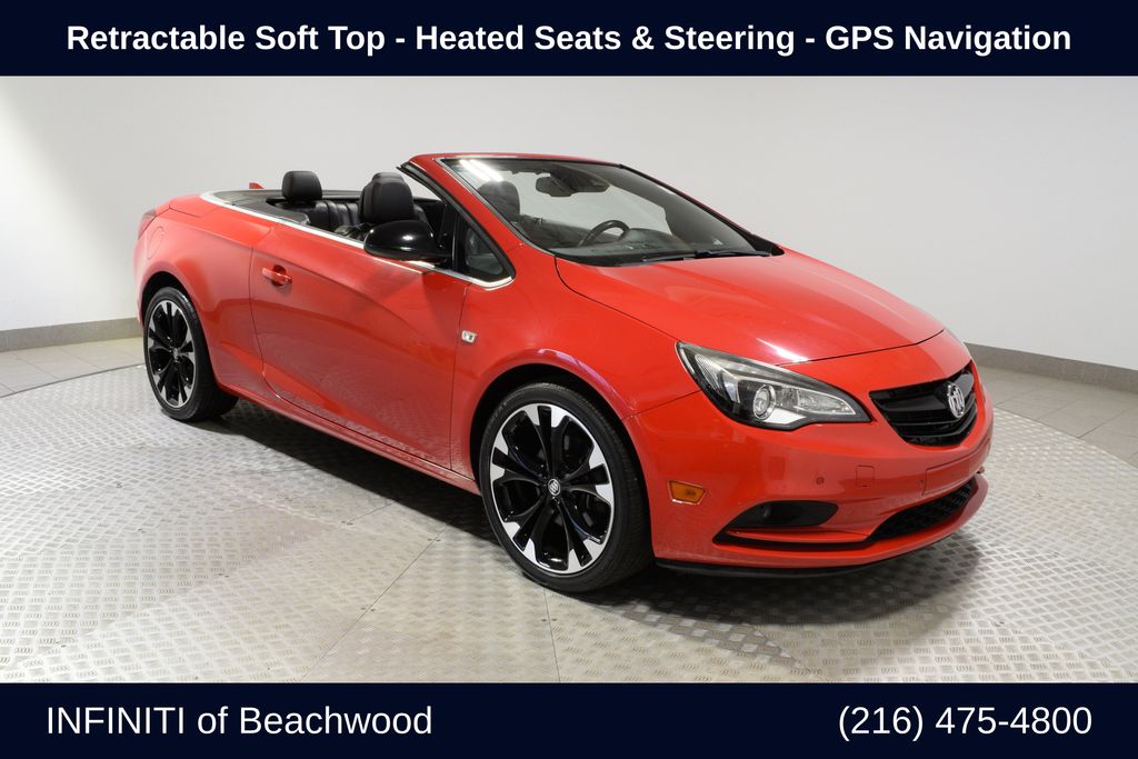 Sport Red 2017 Buick Cascada Sport Touring FWD Convertible Front-Wheel Drive 6-Speed Automatic Overdrive