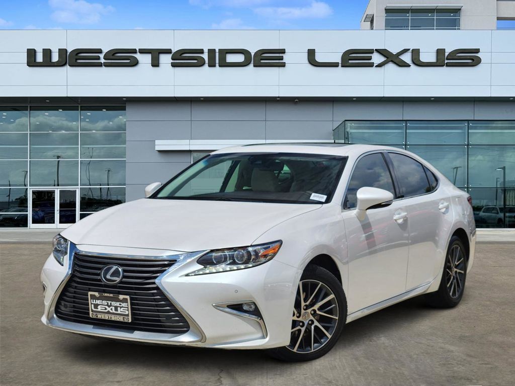 2017 Lexus ES 350 White at Central Houston Nissan