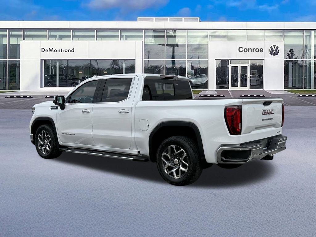2023 GMC Sierra 1500 SLT White at Bayway Cadillac of The Woodlands