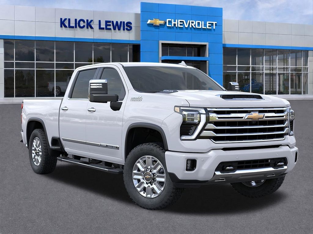 2026 Chevrolet Silverado 2500HD High Country White at Klick Lewis Buick Chevrolet
