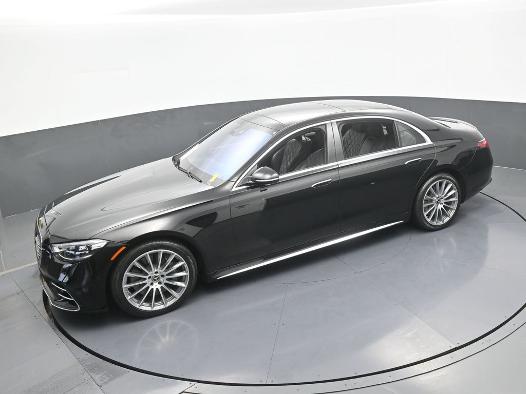 Used 2021 Obsidian Black/designo Diamon White Mercedes-Benz S 580 image 58