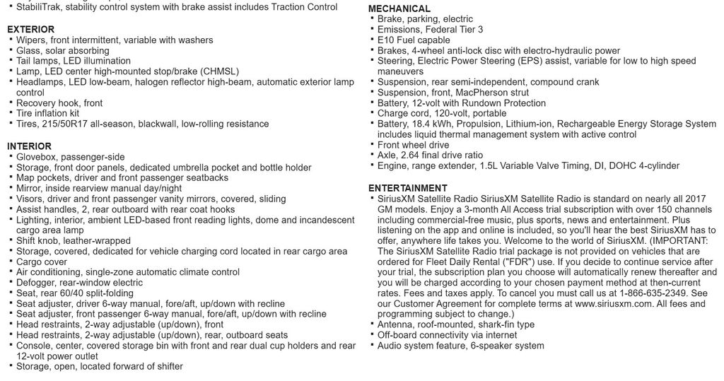 2017 Chevrolet Volt LT 20