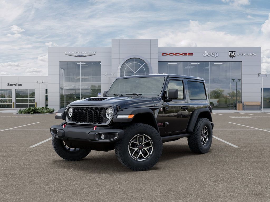 Black Clearcoat 2026 Jeep Wrangler Rubicon 2-Door 4WD SUV / Crossover Four-Wheel Drive 8-Speed Automatic