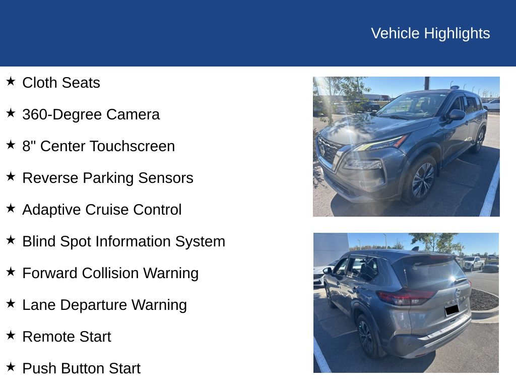 2021 Nissan Rogue SV FWD