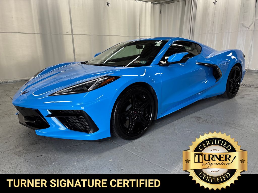 Rapid Blue 2023 Chevrolet Corvette Coupe Rear-Wheel Drive 8-Speed Dual Clutch