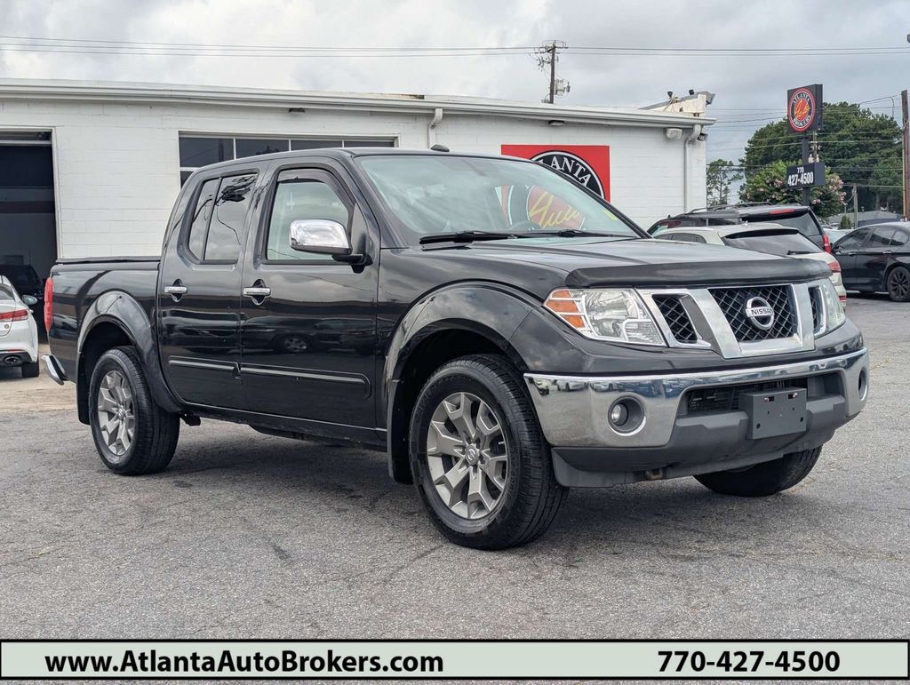 Gray (Magnetic Black Pearl) 2019 Nissan Frontier Pickup Truck Four-Wheel Drive 5-Speed Automatic Overdrive