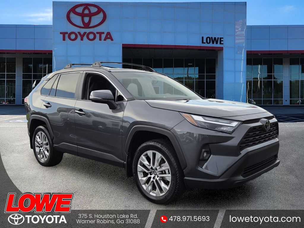 Magnetic Gray Metallic 2025 Toyota RAV4 SUV / Crossover Front-Wheel Drive 8-Speed Automatic