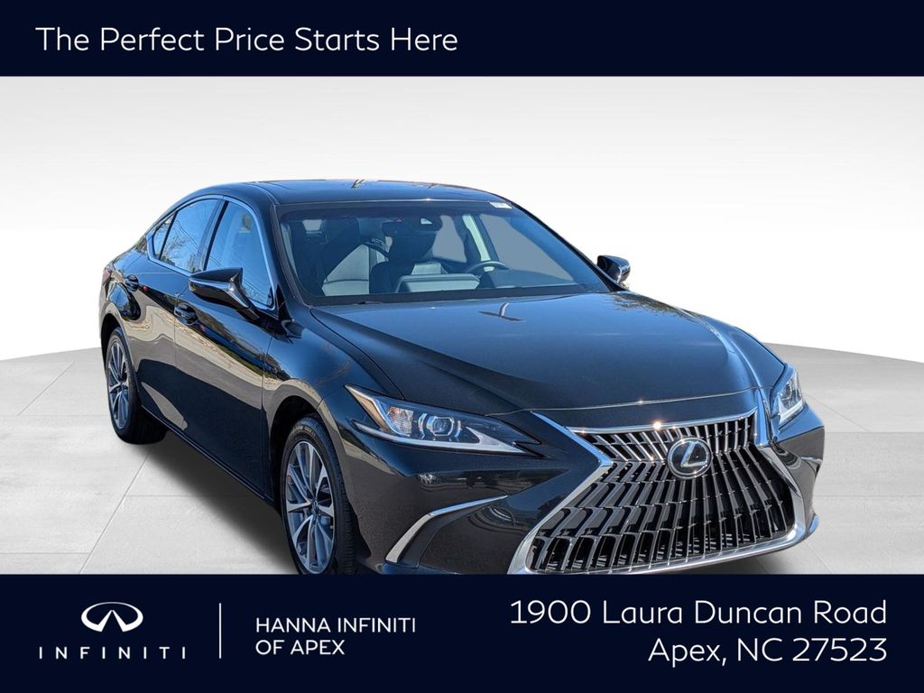 Black (Obsidian) 2023 Lexus ES 350 FWD Sedan Front-Wheel Drive 8-Speed Automatic