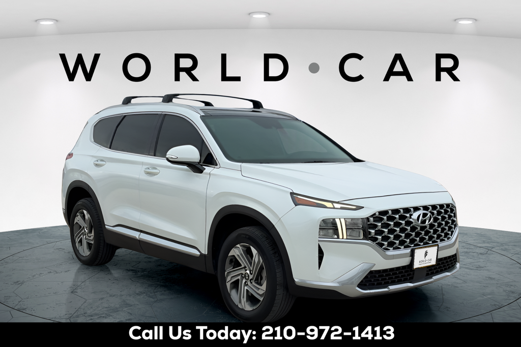 Quartz White 2022 Hyundai Santa Fe SEL AWD SUV / Crossover All-Wheel Drive 8-Speed Automatic