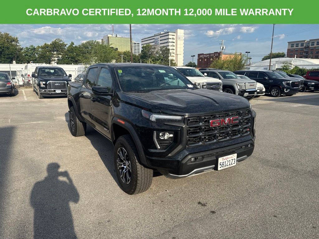 Onyx Black 2024 GMC Canyon Pickup Truck Four-Wheel Drive 8-Speed Automatic