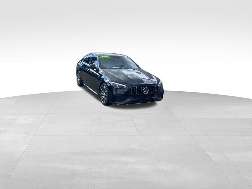 2023 Mercedes-Benz C-Class C 43 AMG® Black at John Sisson Motors