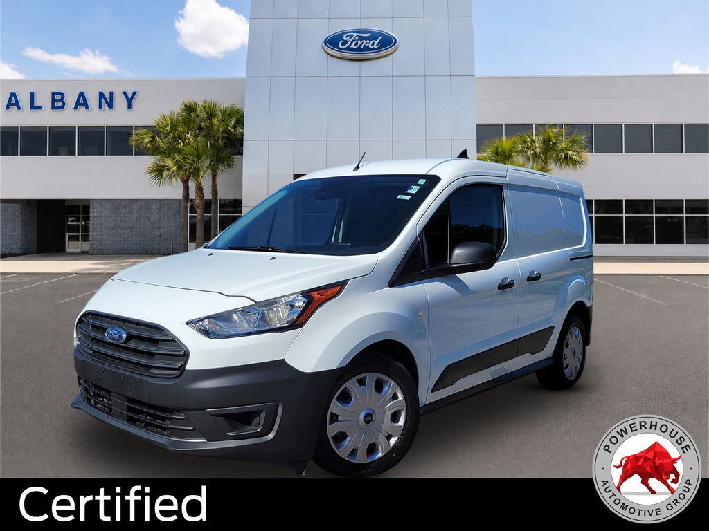 Frozen White 2023 Ford Transit Connect Van Front-Wheel Drive 8-Speed Automatic