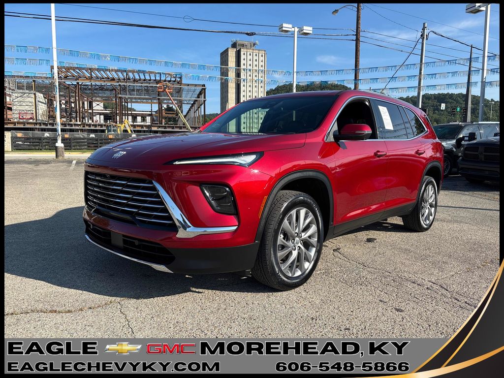 Cherry Red Tintcoat 2025 Buick Enclave SUV / Crossover Four-Wheel Drive 8-Speed Automatic