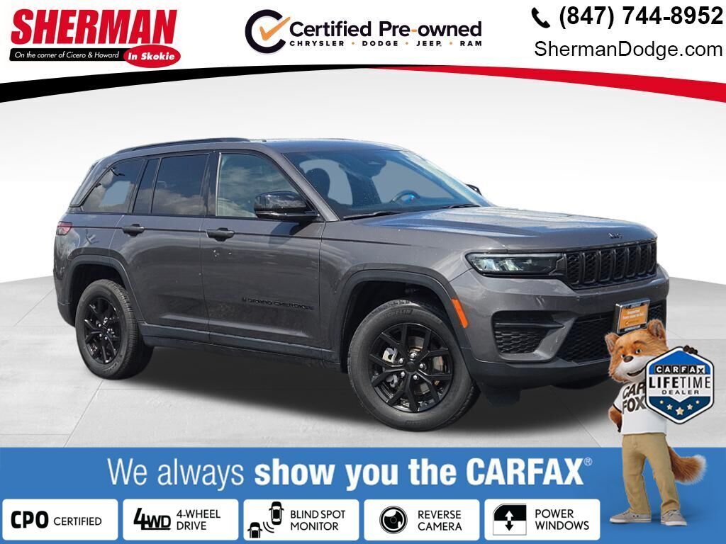 Baltic Gray Metallic Clearcoat 2024 Jeep Grand Cherokee SUV / Crossover Four-Wheel Drive 8-Speed Automatic