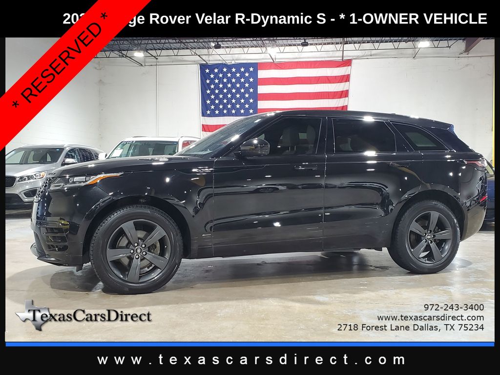 Santorini Black Metallic 2020 Land Rover Range Rover Velar P250 R-Dynamic S AWD SUV / Crossover All-Wheel Drive 8-Speed Automatic