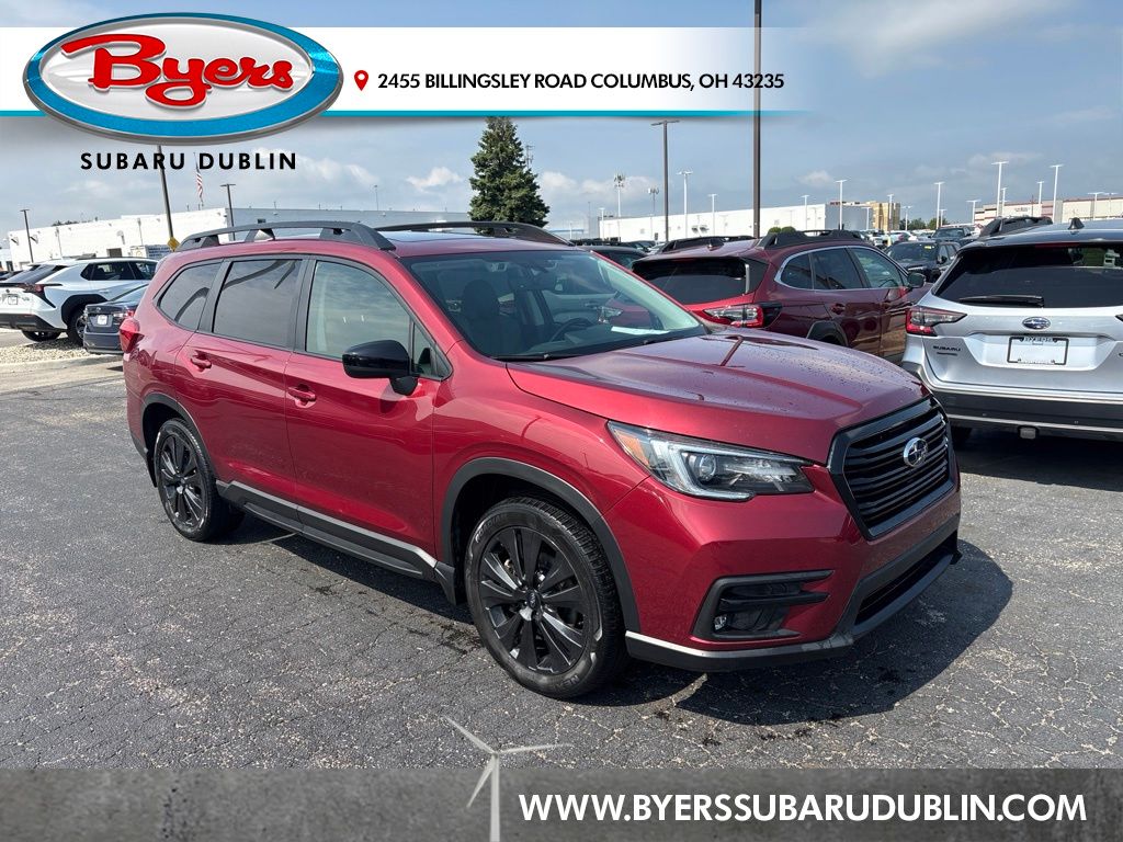 Crimson Red Pearl 2022 Subaru Ascent SUV / Crossover All-Wheel Drive Continuously Variable Transmission